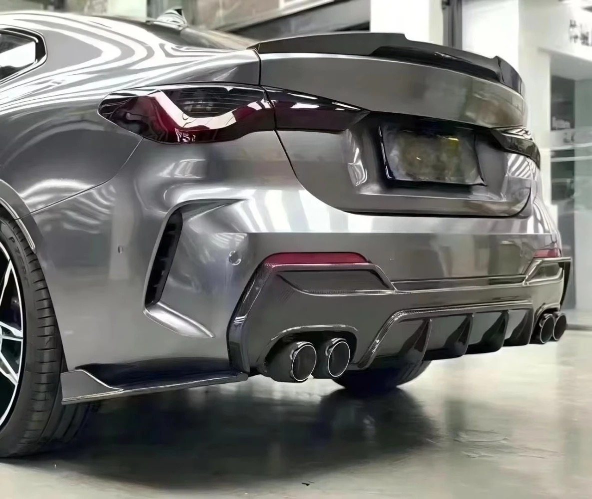 High Quality 3D Style Rear Bumper Lip for 4 Series G22 G23 G26 Fast Delivery Whole Sale Price Dry Carbon Fiber Rear Lip